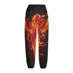 Phoenix Angel Print Fleece Lined Knit Pants