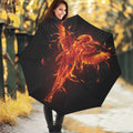 Phoenix Angel Print Foldable Umbrella