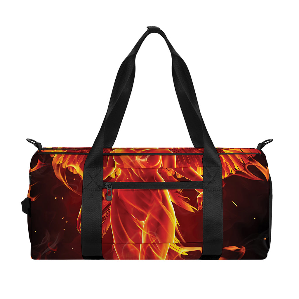 Phoenix Angel Print Gym Bag