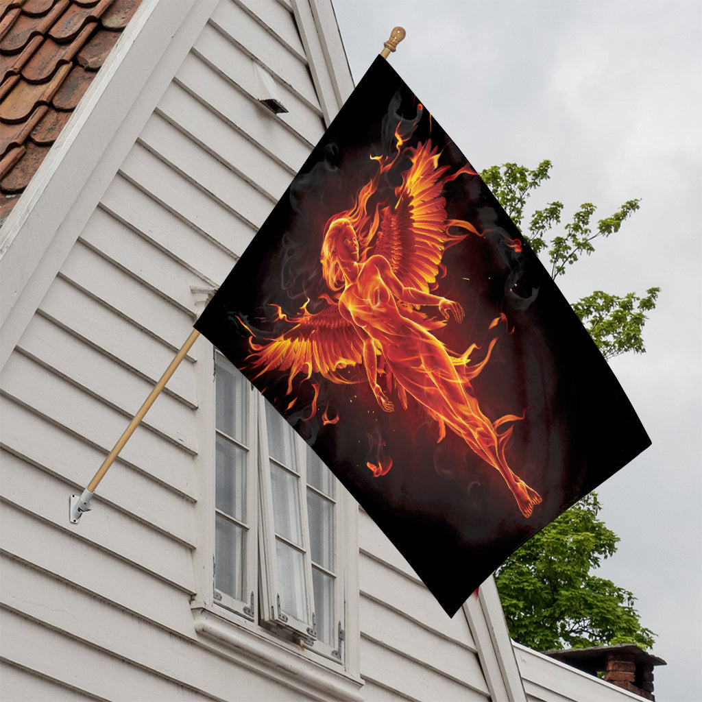 Phoenix Angel Print House Flag