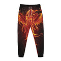 Phoenix Angel Print Jogger Pants