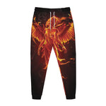 Phoenix Angel Print Jogger Pants