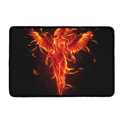 Phoenix Angel Print Kitchen Mat
