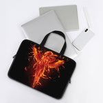 Phoenix Angel Print Laptop Sleeve With Handle