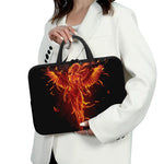 Phoenix Angel Print Laptop Sleeve With Handle