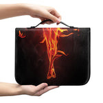 Phoenix Angel Print Leather Bible Cover