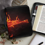 Phoenix Angel Print Leather Bible Cover