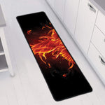 Phoenix Angel Print Long Kitchen Mat