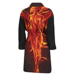 Phoenix Angel Print Men's Bathrobe