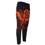 Phoenix Angel Print Men's Compression Pants