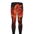 Phoenix Angel Print Men's Leggings