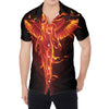 Phoenix Angel Print Men's Shirt