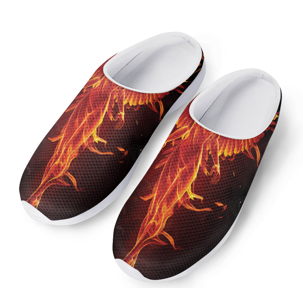 Phoenix Angel Print Mesh Casual Shoes