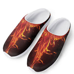 Phoenix Angel Print Mesh Casual Shoes