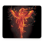 Phoenix Angel Print Mouse Pad
