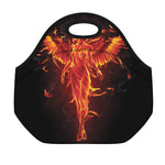 Phoenix Angel Print Neoprene Lunch Bag