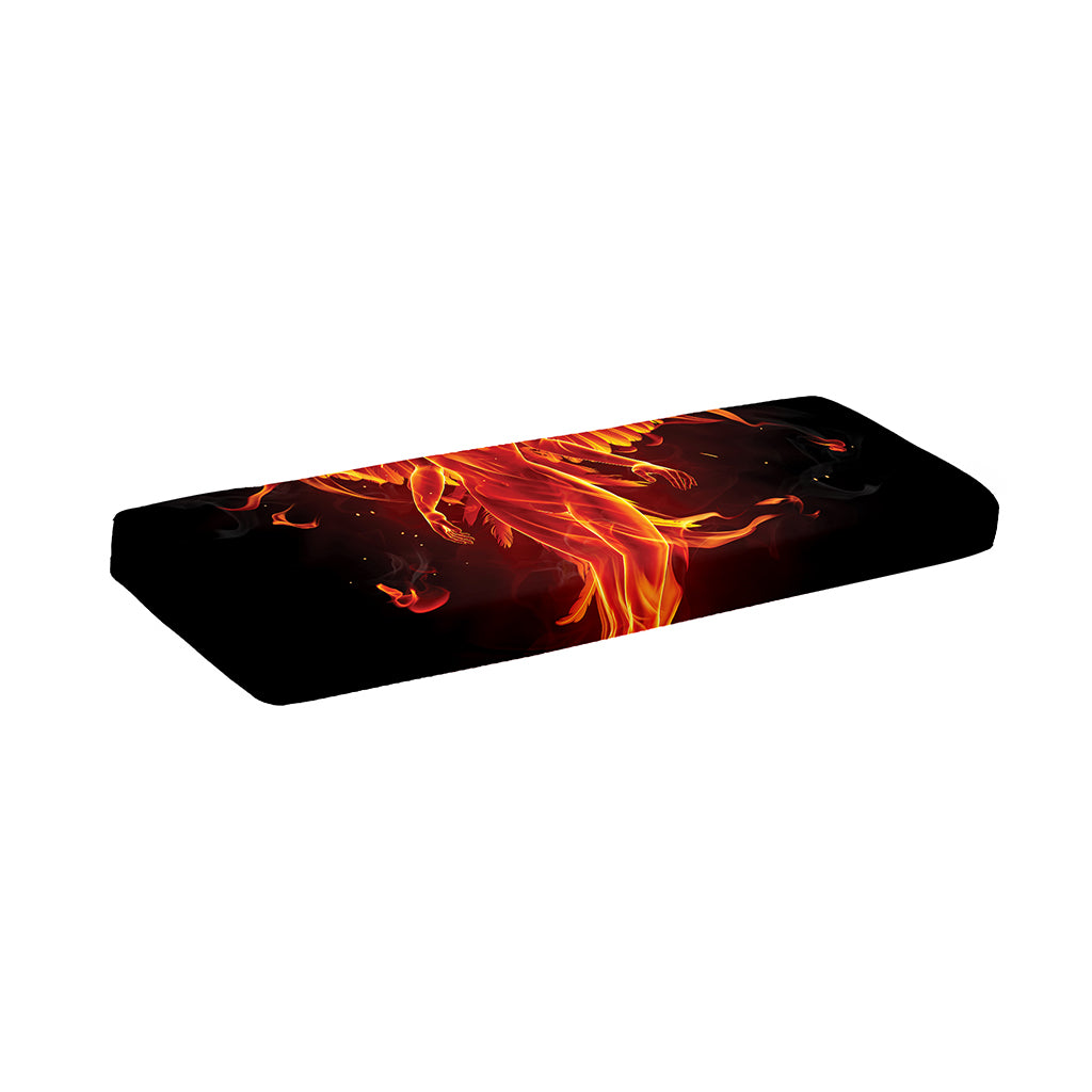 Phoenix Angel Print Piano Keyboard Cover