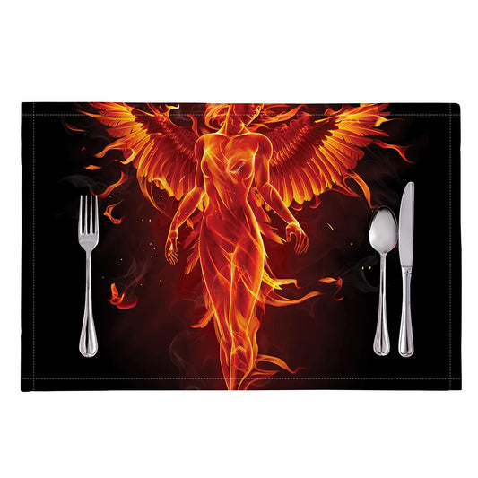 Phoenix Angel Print Placemat