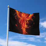 Phoenix Angel Print Polyester Flag