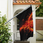 Phoenix Angel Print Polyester Flag