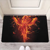 Phoenix Angel Print Rubber Doormat