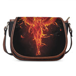 Phoenix Angel Print Saddle Bag