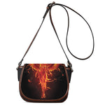 Phoenix Angel Print Saddle Bag