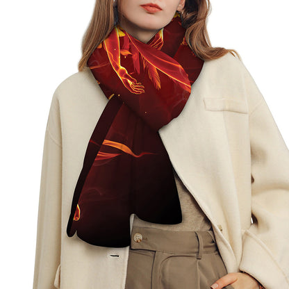Phoenix Angel Print Scarf