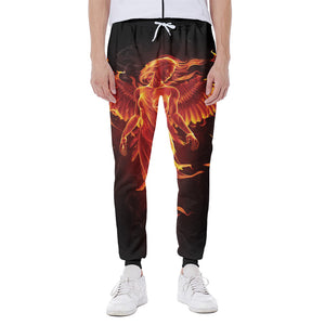 Phoenix Angel Print Scuba Joggers