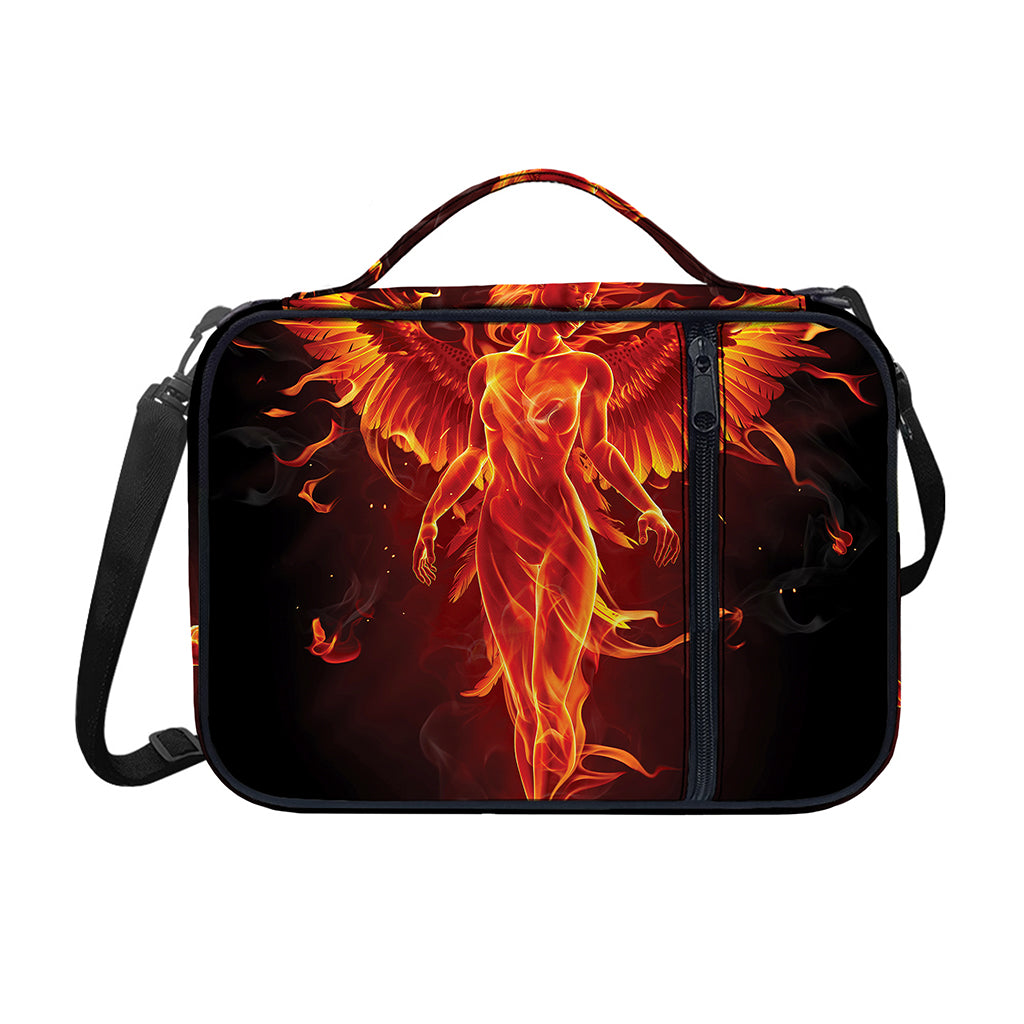 Phoenix Angel Print Shoulder Strap Bible Bag