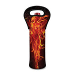 Phoenix Angel Print Single Neoprene Wine Tote