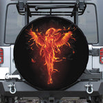 Phoenix Angel Print Tire Cover