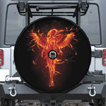 Phoenix Angel Print Tire Cover With Camera Hole