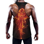 Phoenix Angel Print Training Tank Top