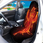 Phoenix Angel Print Waterproof Car Seat Cover