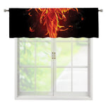 Phoenix Angel Print Window Valance