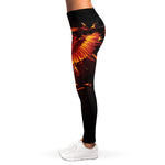 Phoenix Angel Print Women's Leggings