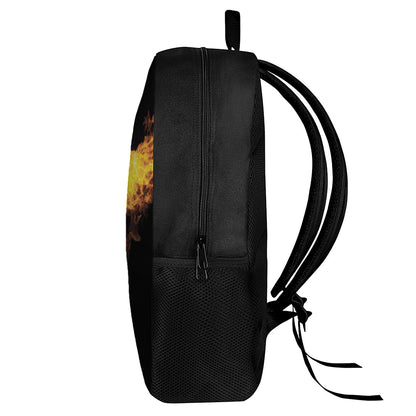 Phoenix Firebird Print 17 Inch Backpack