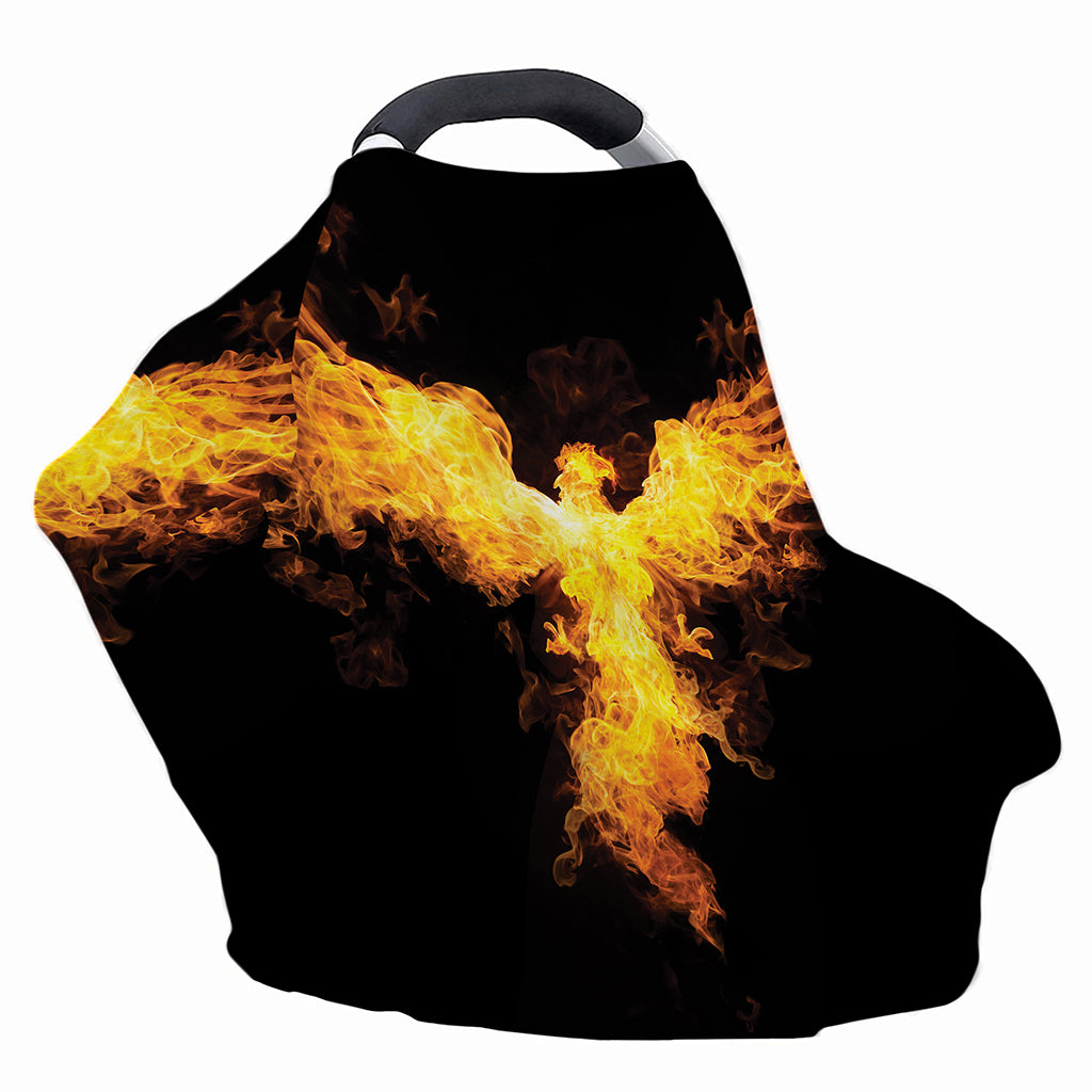 Phoenix Firebird Print Baby Seat Cover