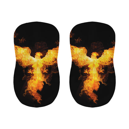 Phoenix Firebird Print Bar Stool Covers