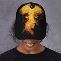 Phoenix Firebird Print Baseball Cap
