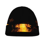 Phoenix Firebird Print Beanie