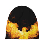Phoenix Firebird Print Beanie