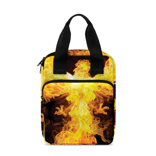 Phoenix Firebird Print Bible Tote Bag