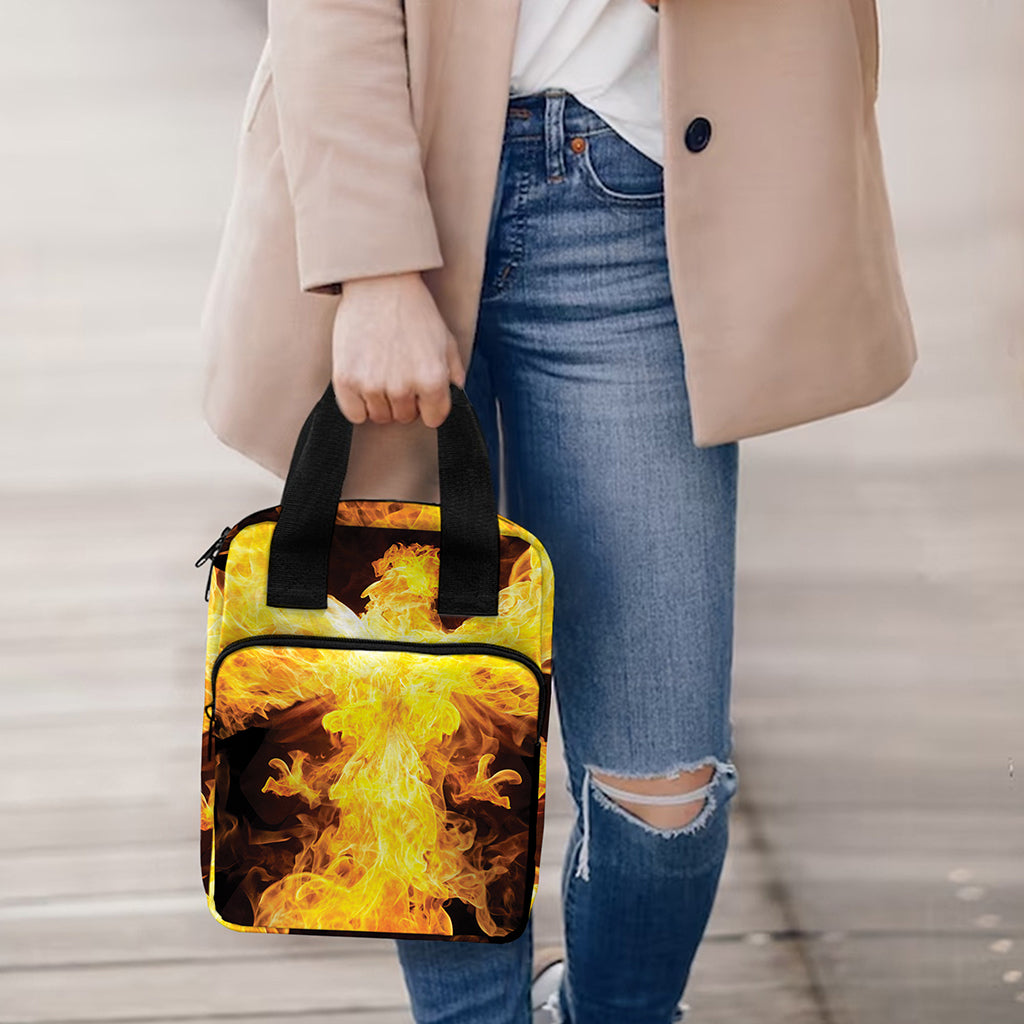 Phoenix Firebird Print Bible Tote Bag