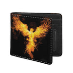 Phoenix Firebird Print Bifold Wallet