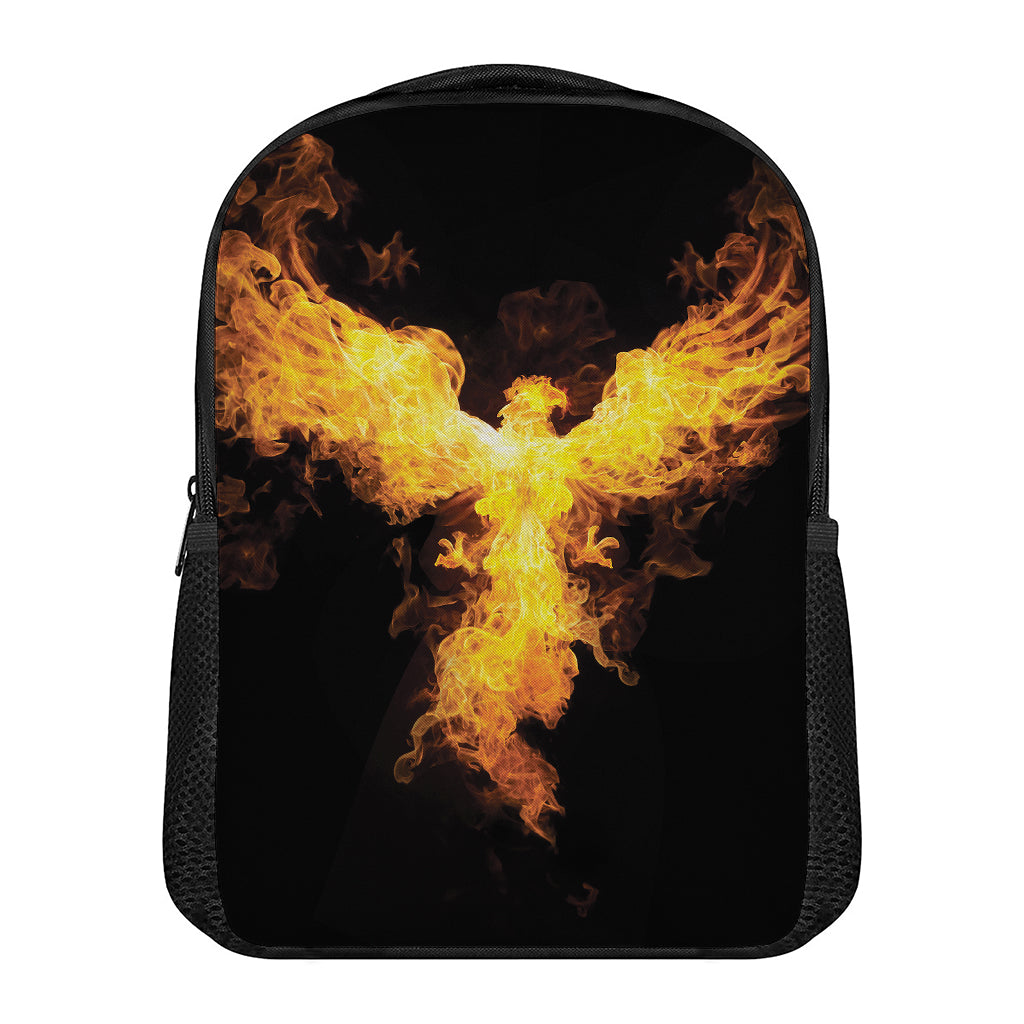 Phoenix Firebird Print Casual Backpack
