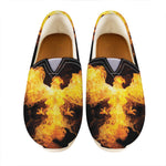 Phoenix Firebird Print Casual Shoes