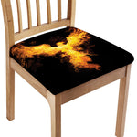 Phoenix Firebird Print Chair Cushion Cover