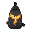 Phoenix Firebird Print Chest Bag